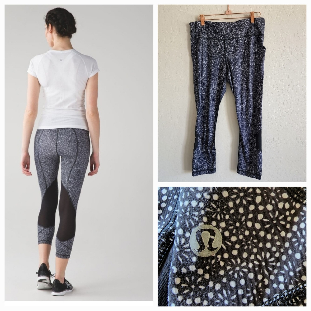 Lululemon Pace Rival Crop Leggings‎ Size 8